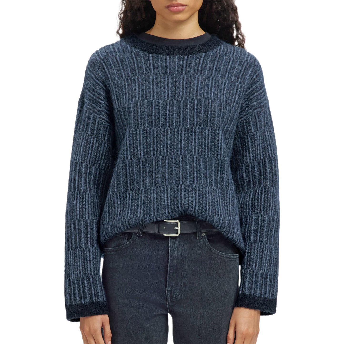 Maglione Girocollo Misto Alpaca ALVA Donna SELECTED