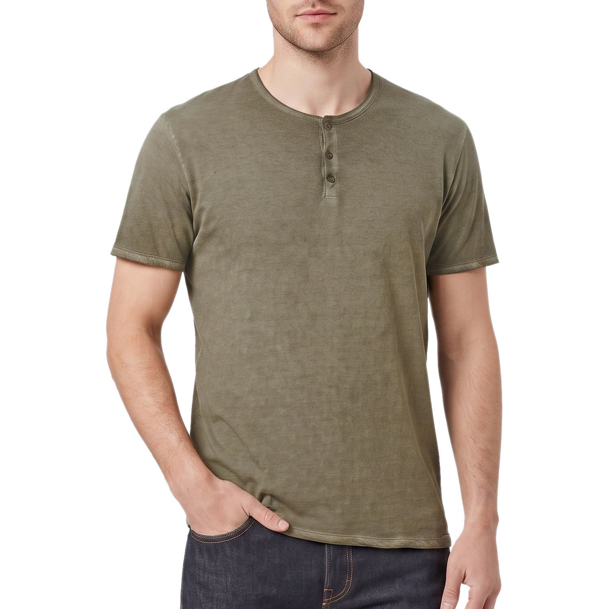 T-Shirt Serafino Vintage Orli Vivi TM6071 Uomo CENSURED