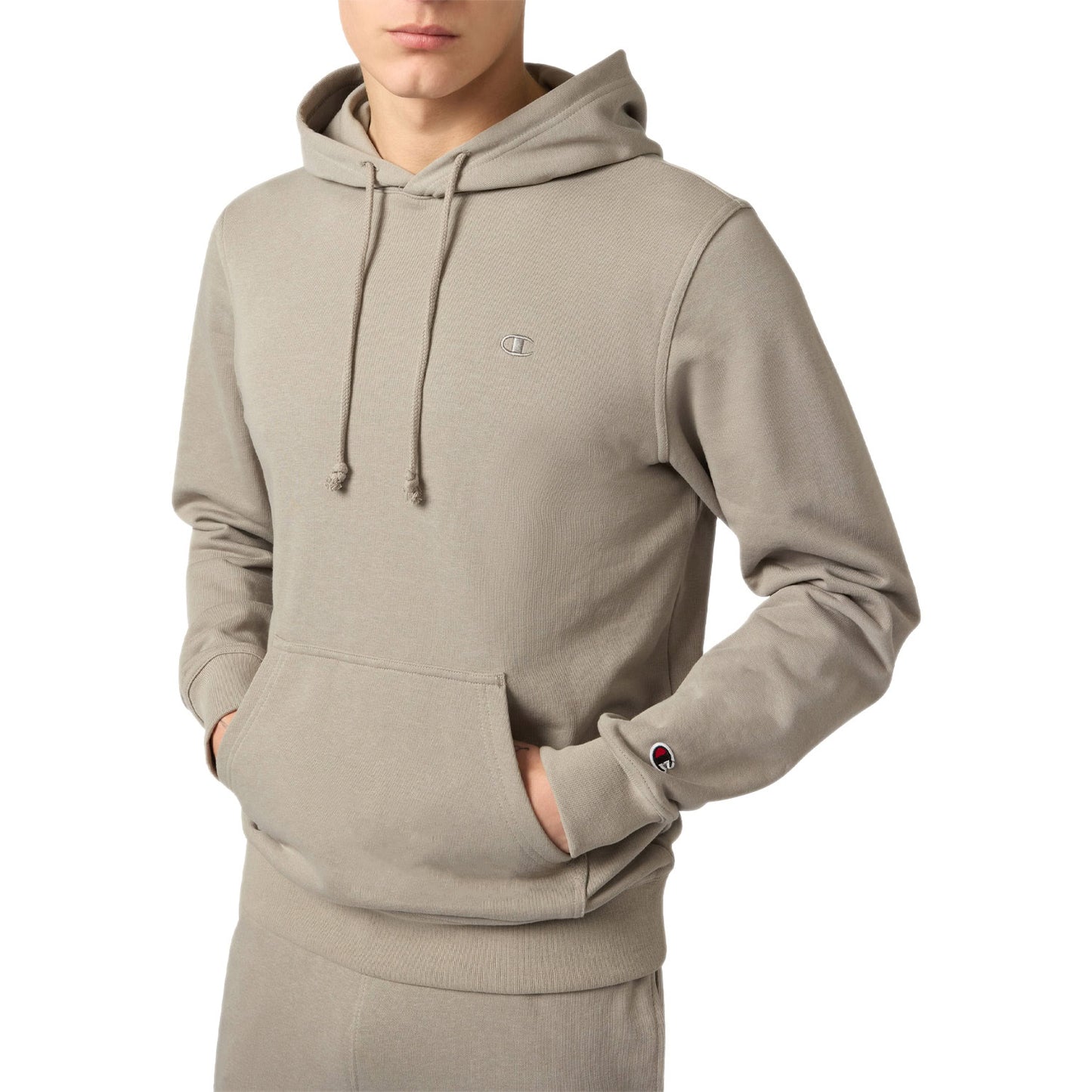 Felpa Garzata Cappuccio 220783 Uomo CHAMPION