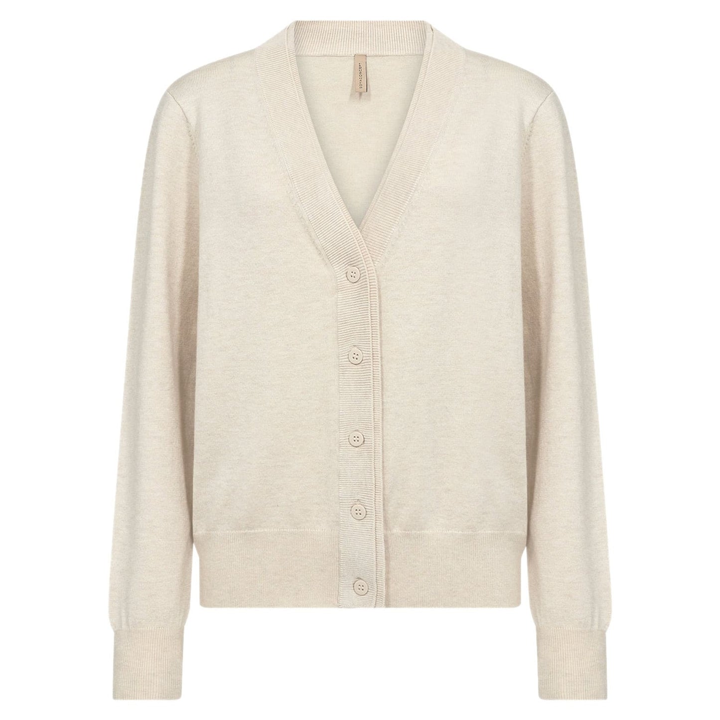 Cardigan in Maglia Scollo "V" Misto Viscosa DOLLIE811 Donna SOYACONCEPET