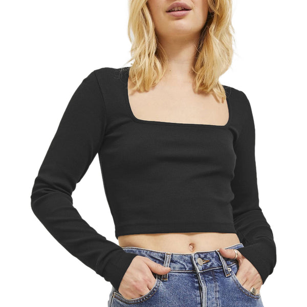 Maglietta Crop Scollo Madonna Costine FURA-SQUARE Donna JJXX