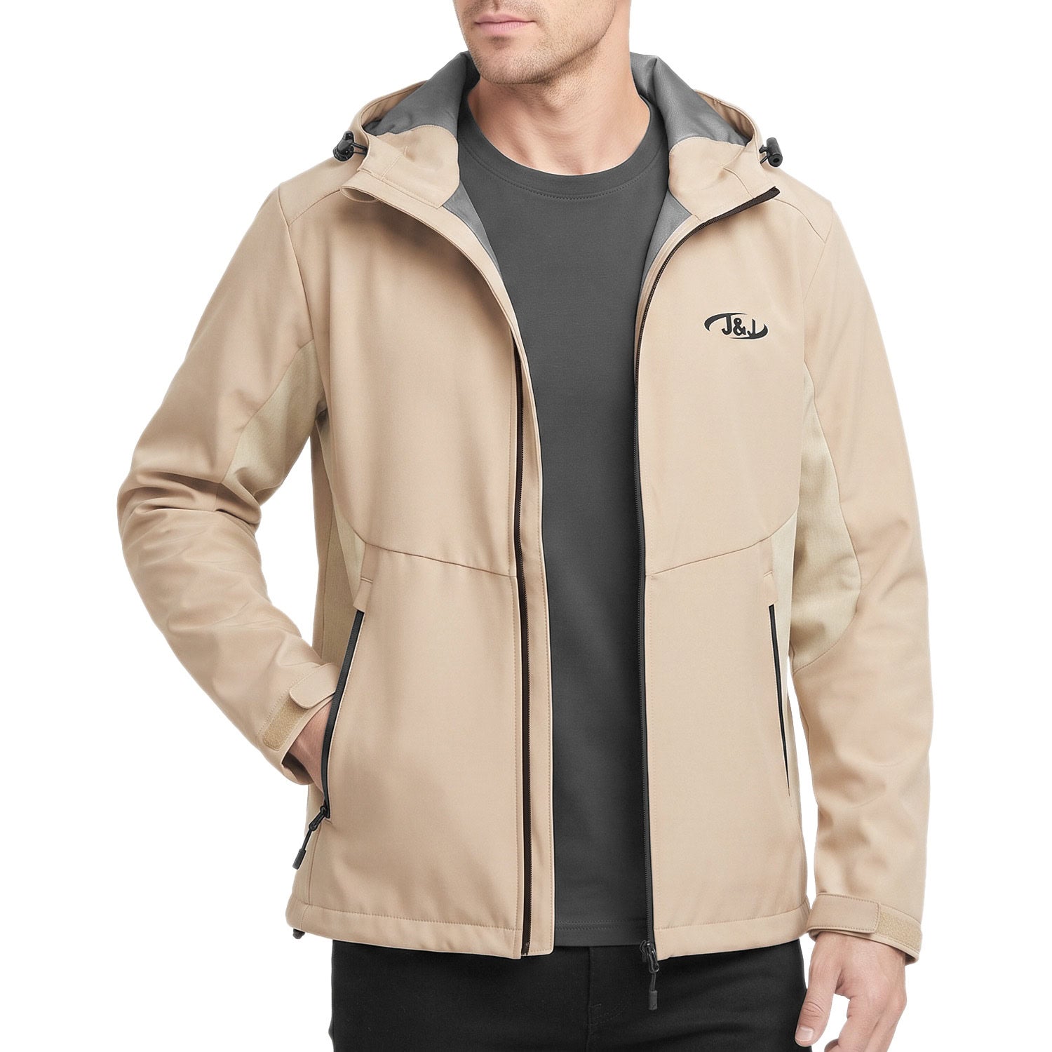 Giubbino Nylon Cappuccio Removibile COAIR-JACKET Uomo JACKJONES