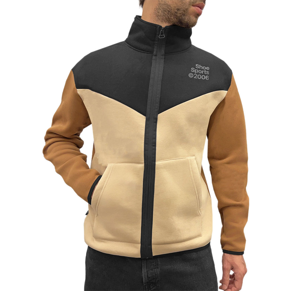 Felpa Felpata Full Zip Color Block FRITZ3001 Uomo SHOE