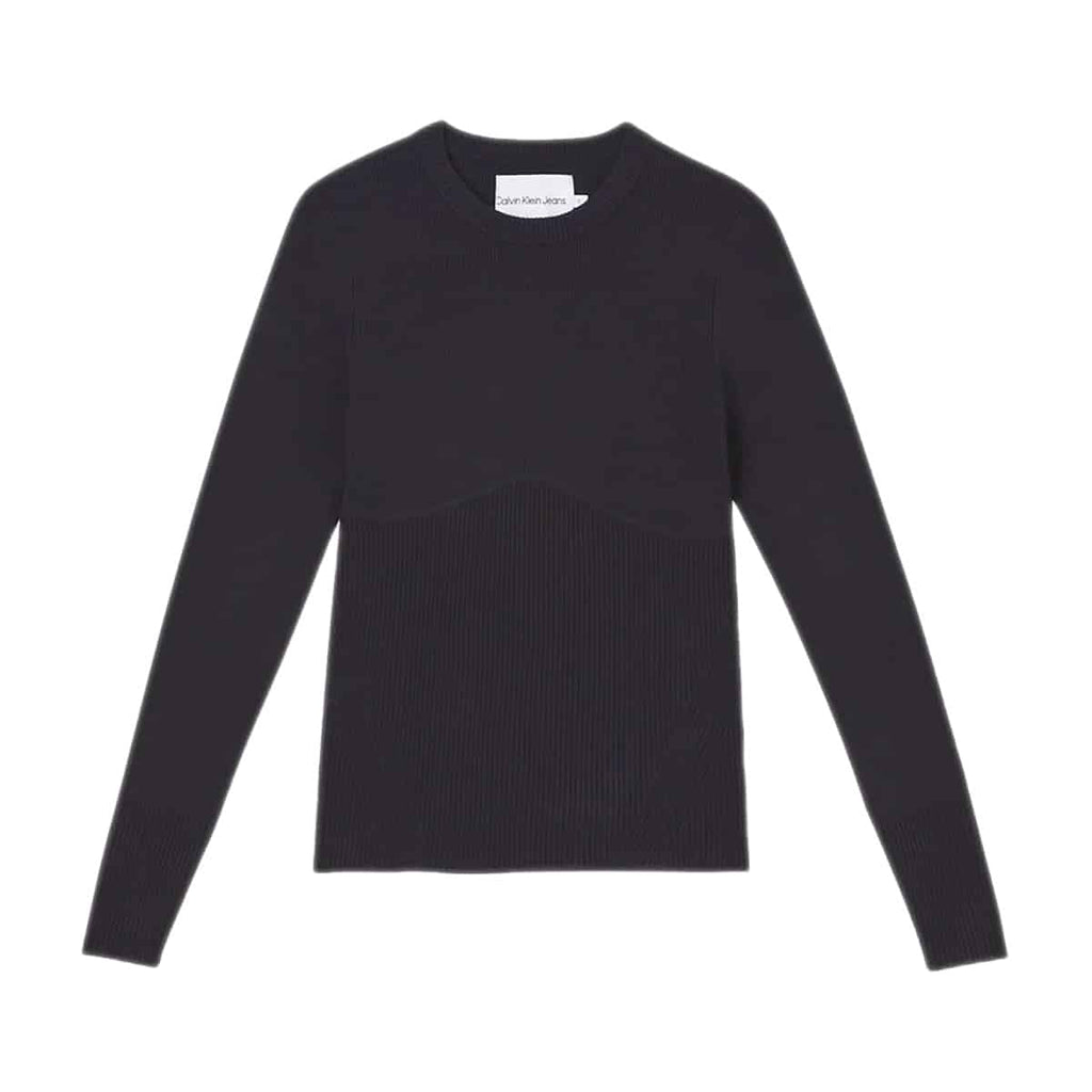 Maglia Costine Back Logo 218969 Donna CALVIN KLEIN