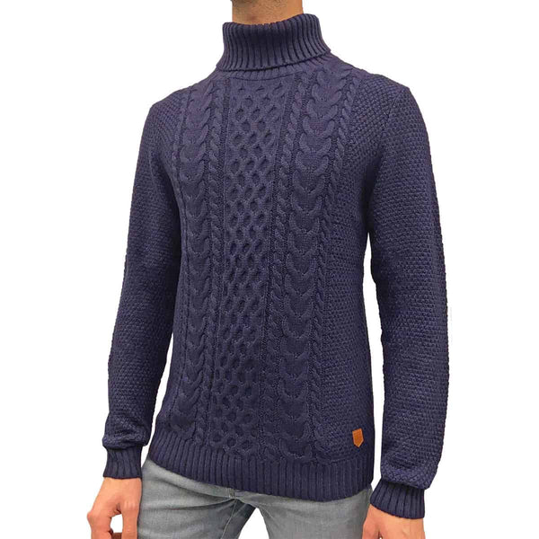 Maglione Dolcevita Trecce CRAIG Uomo JACK JONES