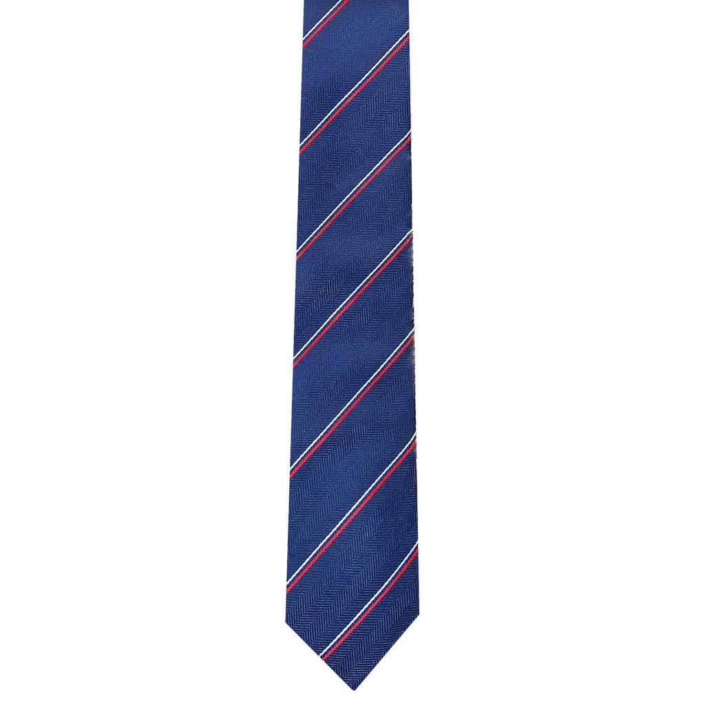 Cravatta 6cm Seta + Spilla NAVAN - JACK JONES
