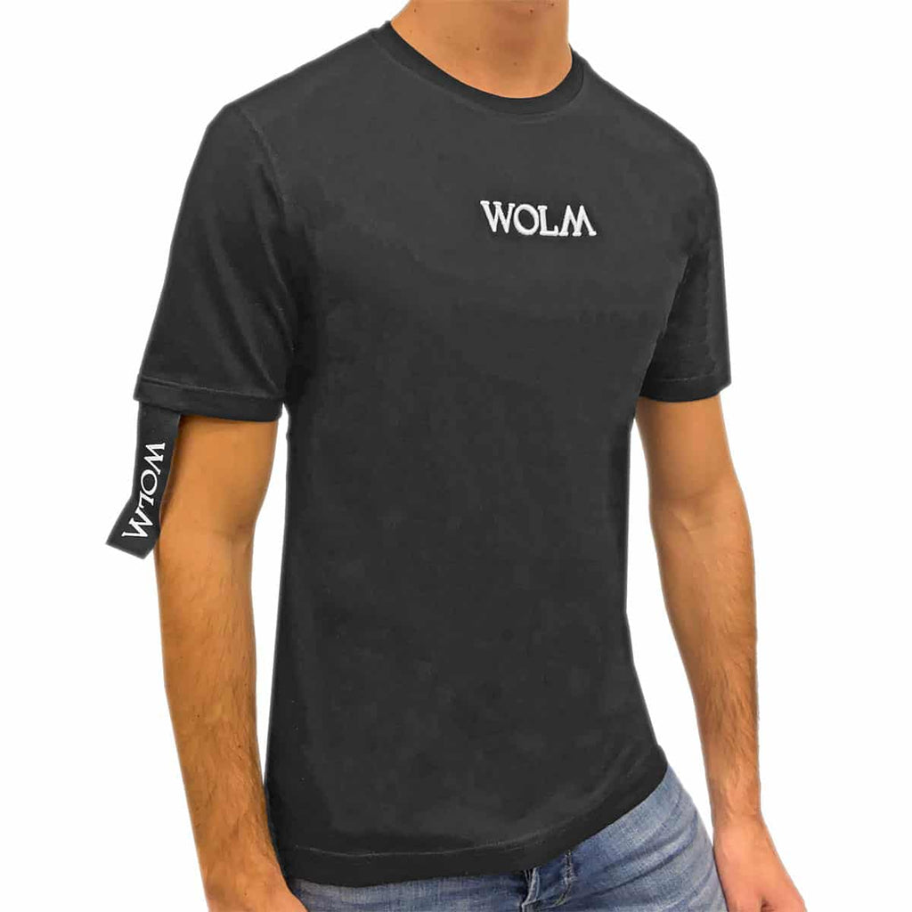 T-Shirt Big Logo Ricamo Uomo-003 WOLM